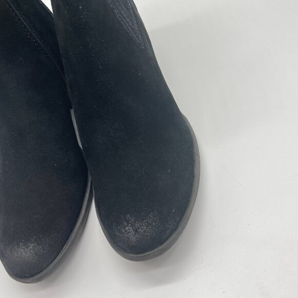 Josef Seibel 37 EU 6 - 6.5 US Daphne 44 Black‎ Suede Leather Ankle Boots Shoes - Picture 5 of 14